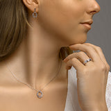 Ring Diamant 0.09ct H Si Goud (Witgoud)