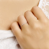 Ring Diamant 0.02ct H P1 Goud (Witgoud)