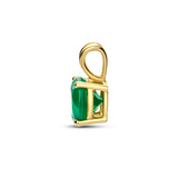 Hanger Groen Agaat 0.93ct Goud (Geelgoud)