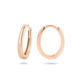 14 Karaat Roségouden Klapoorringen Diameter 13.5mm en Breedte 2mm