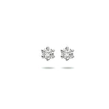 Oorknoppen Made Diamond 0.50ct (2x 0.25ct) 14 Karaat Witgoud met Palladium