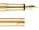 Waldmann Tuscany Vulpen met 14K Gouden punt- 925/1000 Zilver - 24K Verguld